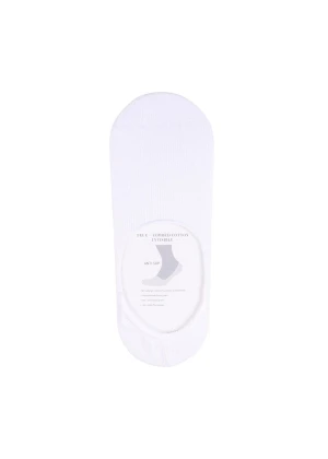 Amanda Christensen 1-Pack Invisible Sock White