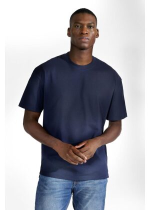 Bread & Boxers Heavy Tee Navy Blue