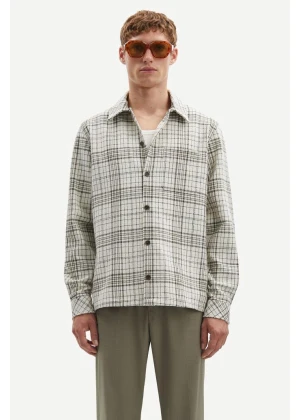 Samsøe Samsøe Taka JS Shirt 14682 Dusty Olive Check