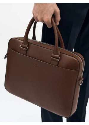 Tiger of Sweden Bosun Briefcase Cognac