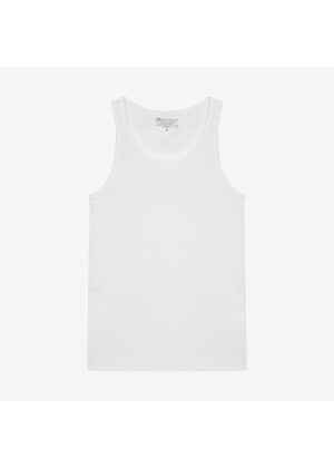 Bread & Boxers Tank Ribbed White