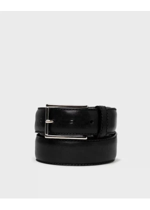 Saddler Arthur Leather Belt Black