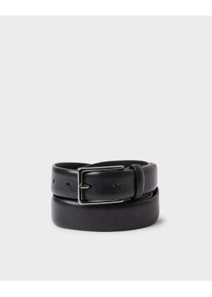 Saddler Flen Leather Belt Black