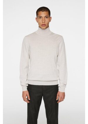 J.Lindeberg Kaden Merino Turtleneck Moonbeam Melange