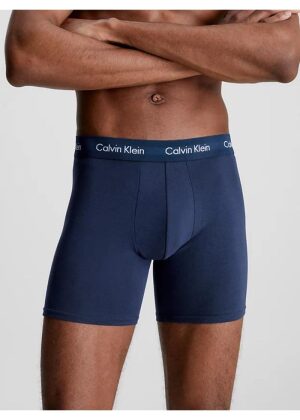 Calvin Klein Boxer Brief 3-Pack Black/Blue Shadow/Cobalt Water