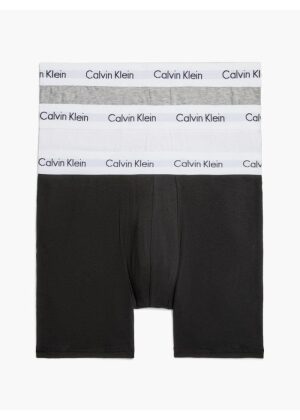 Calvin Klein Boxer Brief 3-Pack Black/White/Grey Heather