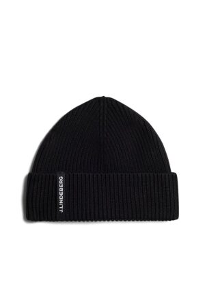 J.Lindeberg Juan Merino Beanie Black