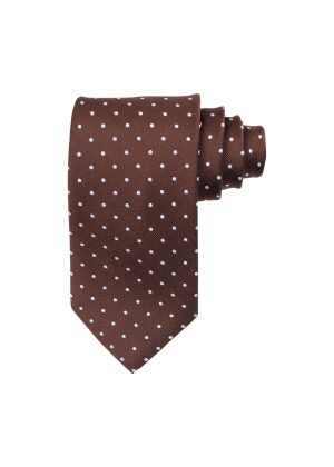 Amanda Christensen Dots Tie Brown