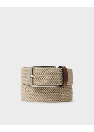 Saddler Marstrand Textile Belt Beige