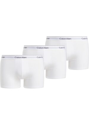 Calvin Klein Trunk 3-Pack Modern Cotton White