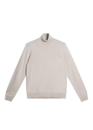 J.Lindeberg Kaden Merino Turtleneck Moonbeam Melange