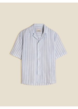 Holzweiler Pier Stripe Shirt Blue Mix