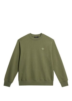 J.Lindeberg Thorne Crew Neck Oil Green