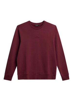 J.Lindeberg Throw Crew Neck Zinfandel