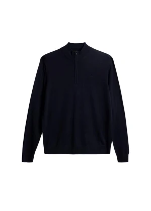 J.Lindeberg Kiyan Quarter Zip Sweater Navy