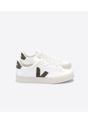 Veja Campo Chromefree Leather White Kaki