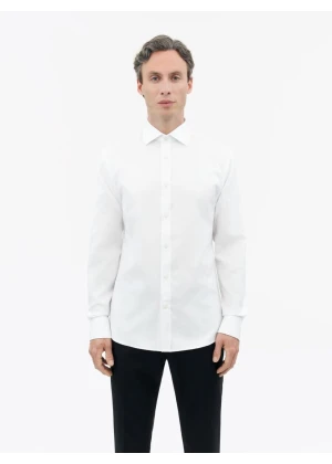 Tiger of Sweden Adley C Texture Shirt Pure White