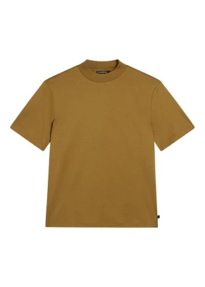 J.Lindeberg Ace Mock Neck T-Shirt Butternut