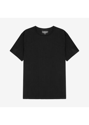 Bread & Boxers Slim Crew Neck  Black