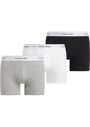 Calvin Klein Boxer Brief 3-Pack Modern Cotton Grey Heather/White/Black