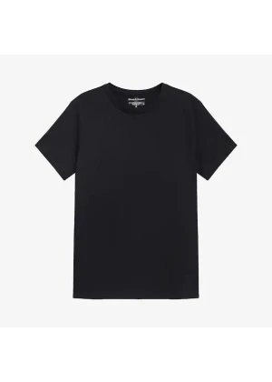 Bread & Boxers Regular Crew Neck Black