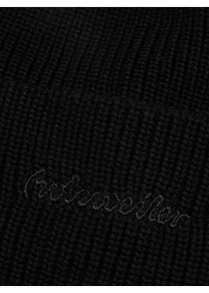 Holzweiler Margo Logo Beanie Black