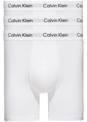 Calvin Klein Boxer Brief 3-Pack Cotton Stretch White