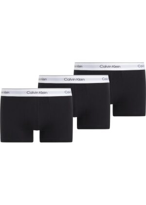 Calvin Klein Trunk 3-Pack Modern Cotton Black