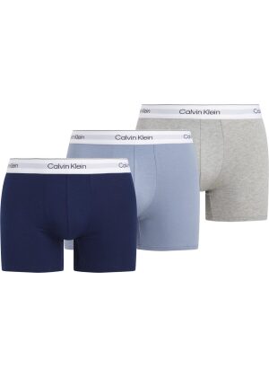 Calvin Klein Boxer Brief 3-Pack Modern Cotton Navy/Troposphere/Grey Heather