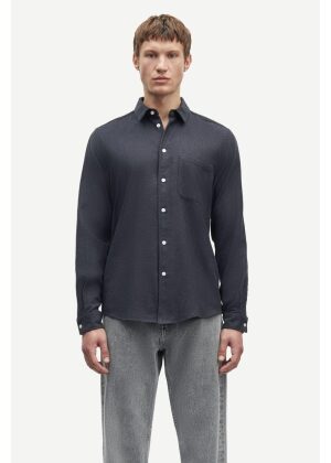 Samsøe Samsøe Liam NF Shirt 7383 Black Melange