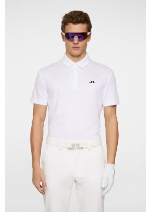 J.Lindeberg Golf Peat Polo White