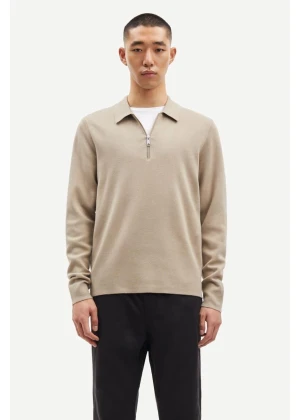 Samsøe Samsøe Guna Half Zip 10490 Pure Cashmere