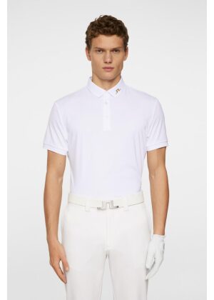 J.Lindeberg Golf KV Polo White