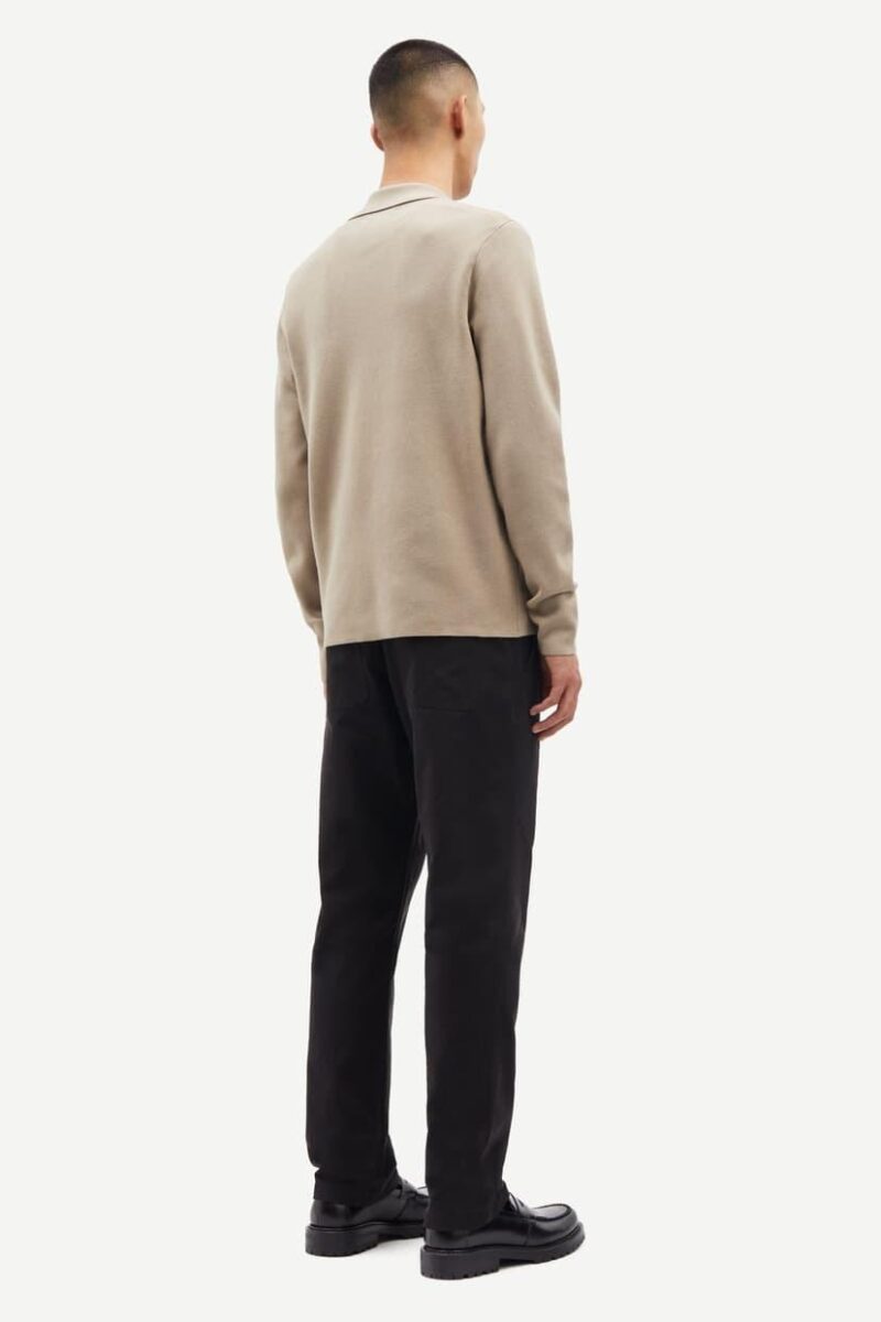 Samsøe Samsøe Guna Half Zip 10490 Pure Cashmere - Bilde 5