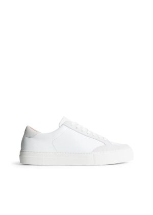 J.Lindeberg Art Signature Leather Sneaker White