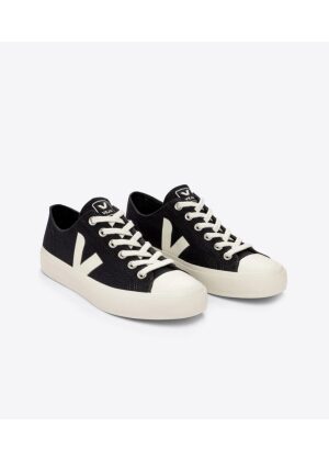 Veja Wata II Low Canvas Black Pierre