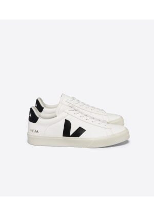 Veja Campo Chromefree Leather White Black