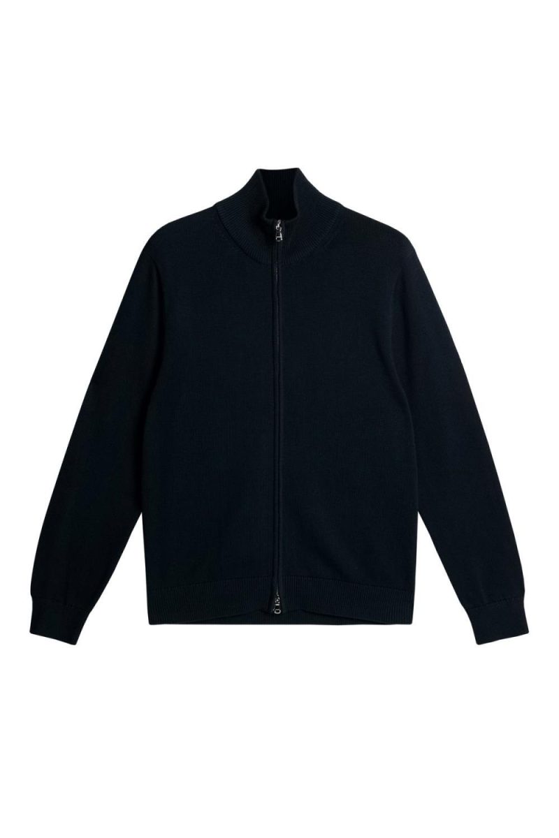 J.Lindeberg Alexis Full Zip Cardigan Navy