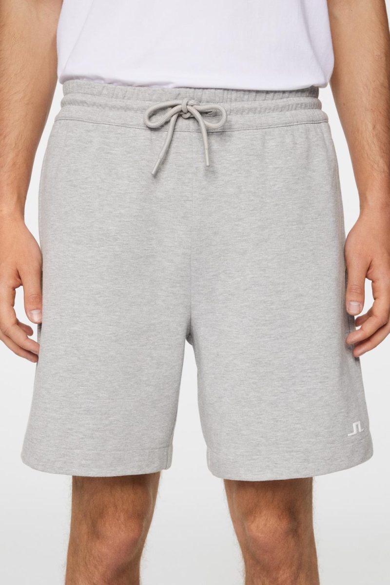 J.Lindeberg Sport Steffen Sweatshirt Shorts Light Grey Melange