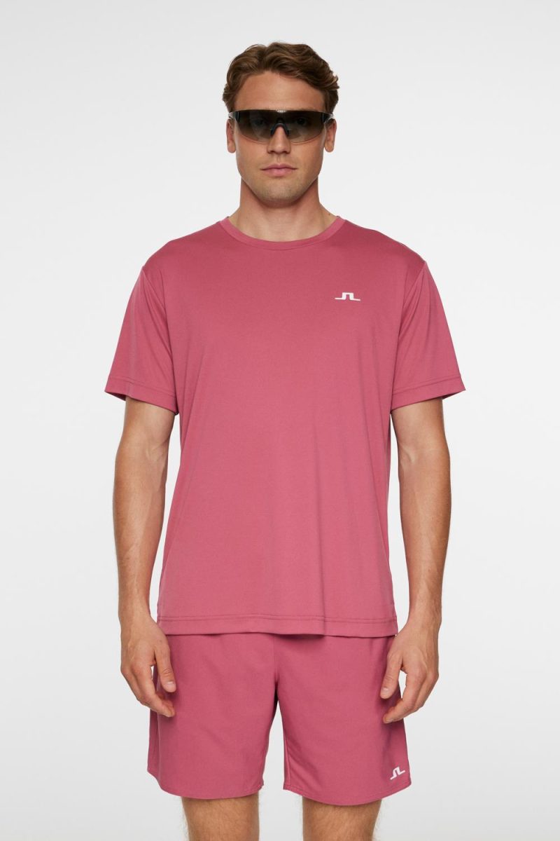 J.Lindeberg Sport Ade T-Shirt Rose Wine
