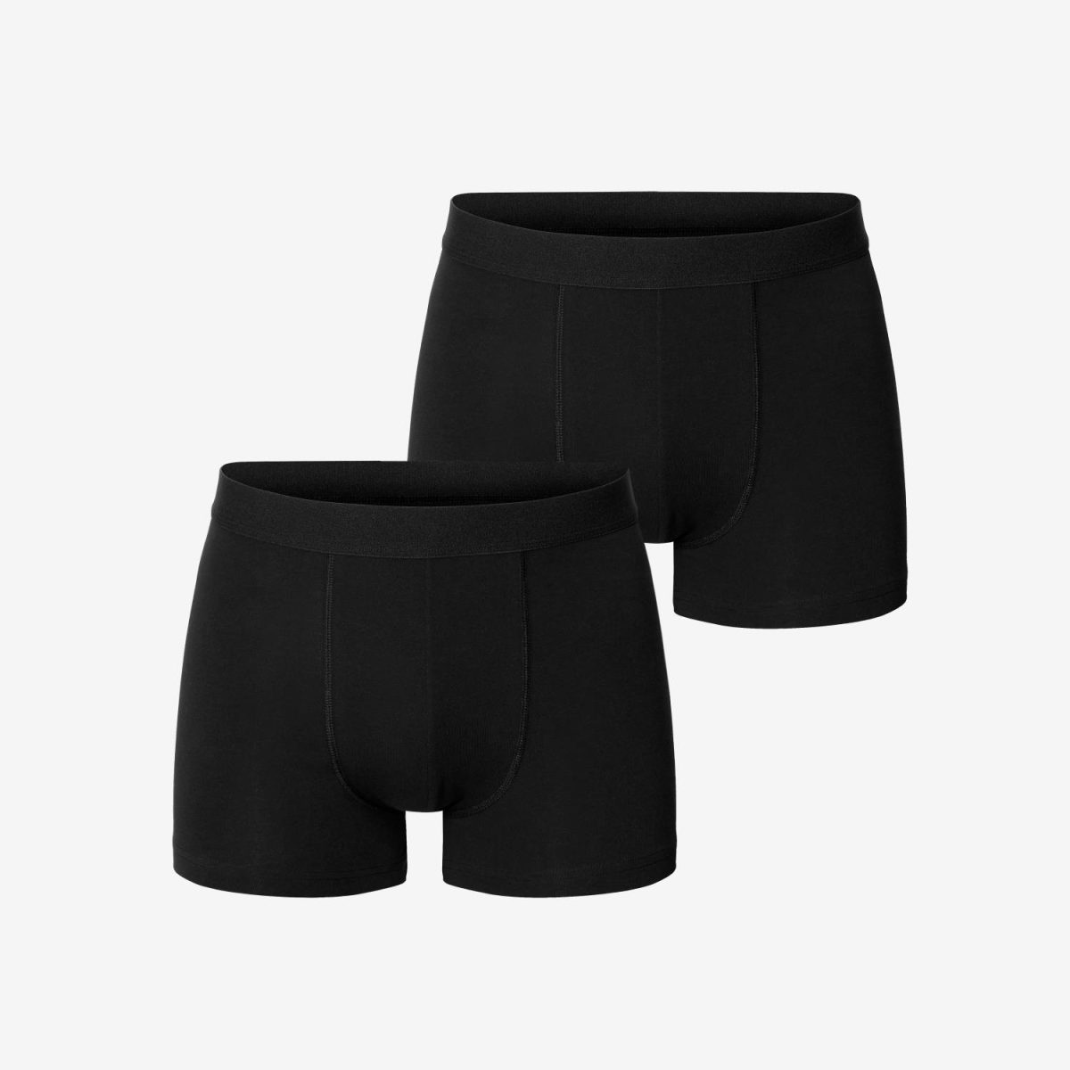 Bread & Boxers Boxer Brief 2-Pack Micro Modal Black