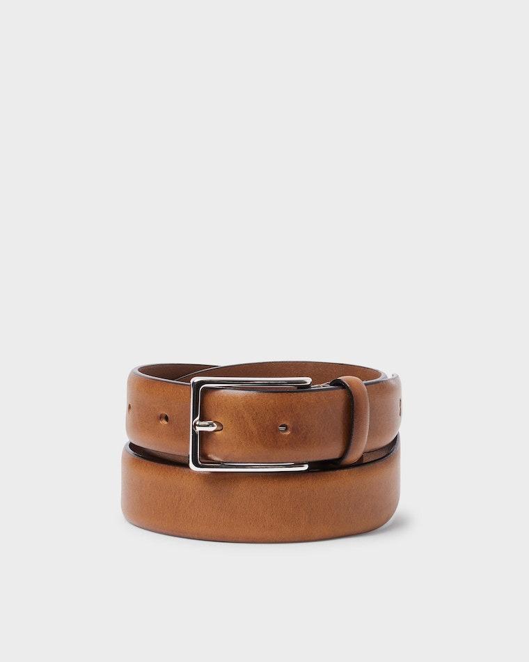 Saddler Flen Leather Belt Brown