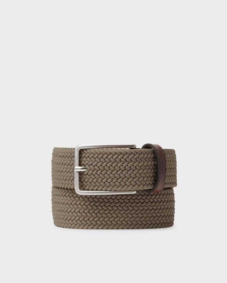 Saddler Marstrand Textile Belt Walnut