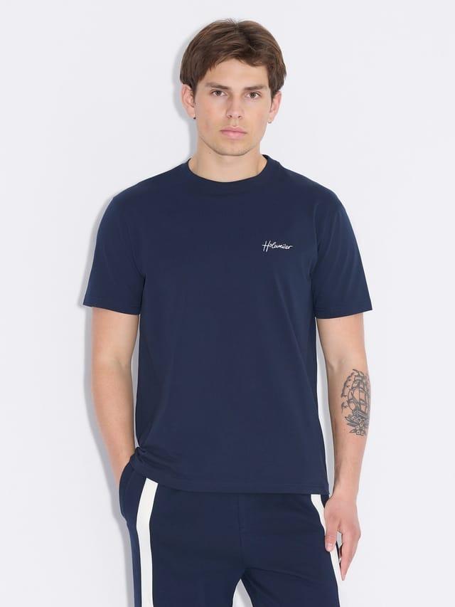 Holzweiler Tucker Embroidery Tee Navy