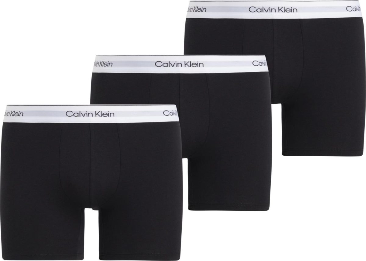 Calvin Klein Boxer Brief 3-Pack Modern Cotton Black