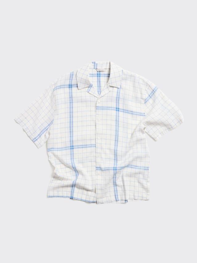 Holzweiler Pier Check Shirt Blue Mix