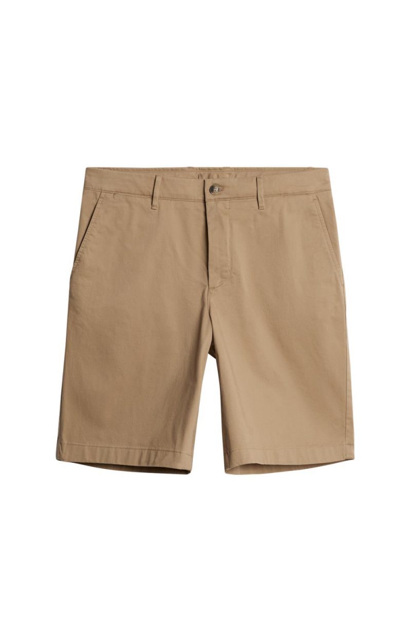 J.Lindeberg Shane Cloud Satin Shorts Batique Khaki
