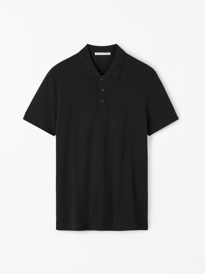 Tiger of Sweden Darios Polo Shirt Black