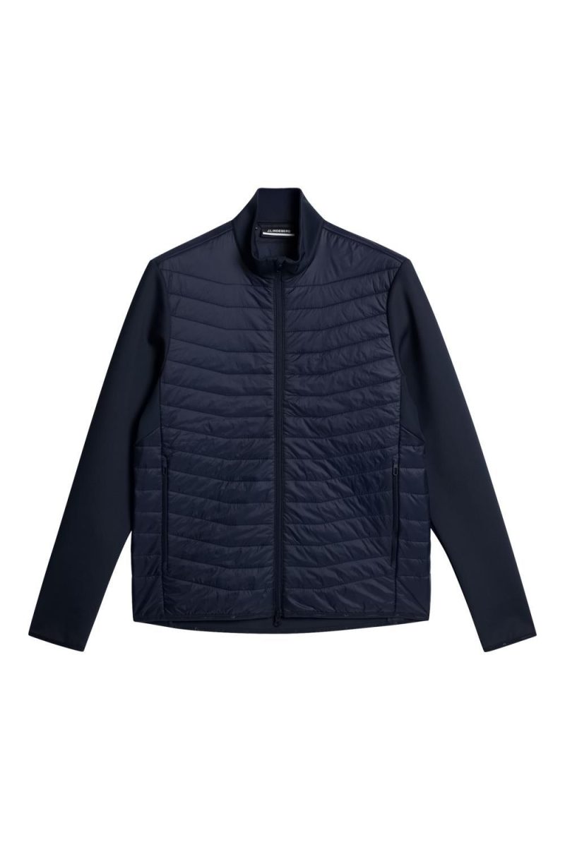 J.Lindeberg Sport Holden Quilt Hybrid Jacket Navy
