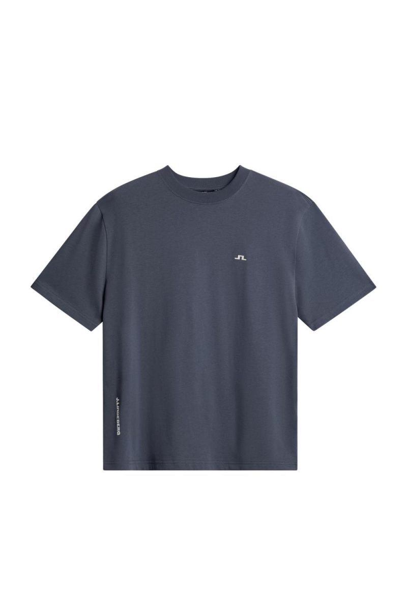 J.Lindeberg Hale Seasonal Print T-Shirt Ombre Blue